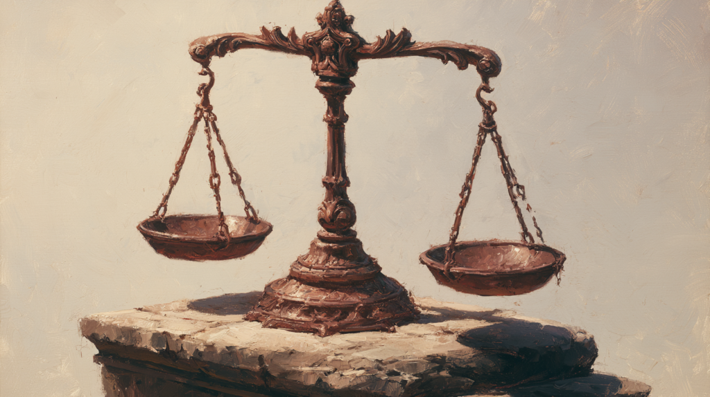 Bias_a_classical_painting_of_a_set_of_scales_by_Craig_Mullins_3ade26ff-31ce-4f9b-abca-15a55a30eb92_1